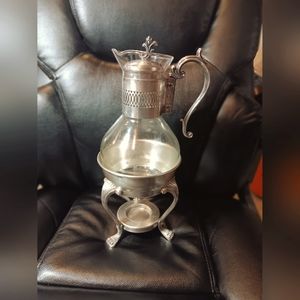 Early 20 centry silver plate Wine/ Tea warmer
